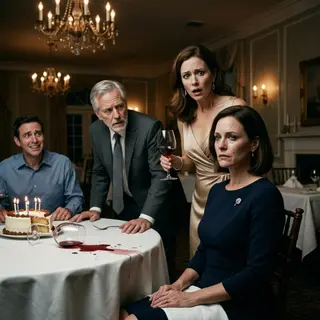 At my husband’s birthday dinner, my mother-in-law raised her glass and laughed, “Meet my daughter-in-law—the unemployed loser who failed as a wife.” The room erupted. I said nothing. Then her boss stared at me, went pale, and whispered, “Mrs. Carter… why didn’t you tell me she owns this company?” My mother-in-law froze. He turned to her and said, “You’re fired.” But that wasn’t the secret that destroyed the party…