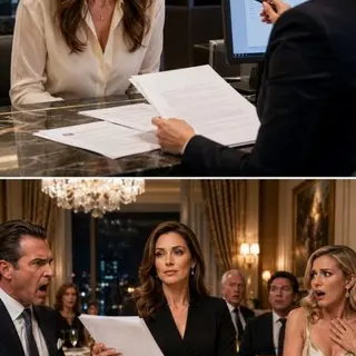 I walked into the bank expecting to claim my $28 million inheritance. Instead, the officer looked at me like she was about to destroy my life. “Ma’am… according to these records, you’ve been divorced for eleven days.” My husband had kissed me goodbye that morning. I stared at the forged signature on the decree and whispered, “Print everything.” Daniel thought he had erased me. He had no idea what I had just inherited.