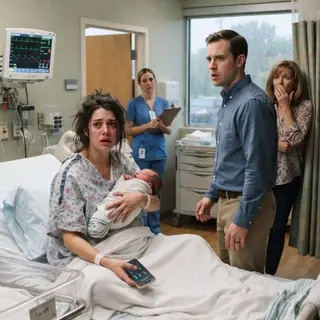 I had barely been wheeled out of the delivery room when my husband looked at our newborn and said, **“I want a DNA test. That baby might not be mine.”** I stared at him, exhausted and heartbroken, then calmly answered, **“Fine.”** Before he could react, I called my lawyer and said, **“Prepare the divorce papers.”** My mother-in-law instantly went pale—and that was when I realized she knew something I didn’t.