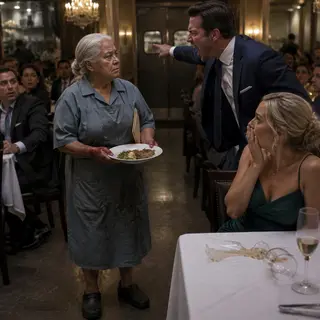 They Called Her "The Dish Lady" at Her Son-in-Law's Restaurant — She Owned the Building He Was Standing In