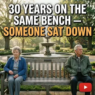 He Sat on the Same Park Bench Every Morning for 30 Years. One Day, Someone Sat Next to Him.
