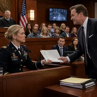 “Ladies and gentlemen, this is a woman’s guess dressed up as expert testimony.” The defense lawyer smiled while twelve jurors watched him mock my Army CID career. Then he handed me his exhibit. I found the date, raised the page, and proved his evidence left custody two days before it arrived. His smile vanished. And that was only thread one.