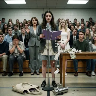 The Girl Who Worked After School Was Called “Greedy” — Then Her Answer at the Honor Ceremony Silenced the Room