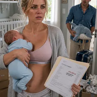 “Don’t ruin this trip unless it’s a real emergency.” My husband texted that while I was seven centimeters dilated—then stayed in Key West with his mistress as our son was born. Fourteen days later, he came home carrying a dolphin and found nursery empty. On the table waited a photo, divorce papers, and proof that would destroy his lies.