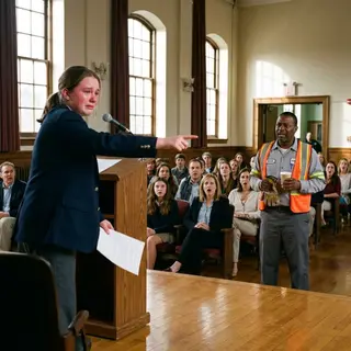 Father Mocked for Having “No Future” as a Sanitation Worker — His Daughter’s School Speech Made Everyone Lower Their Eyes
