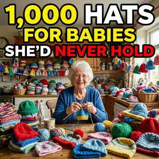 She Knitted 1,000 Hats for Babies She'd Never Hold.