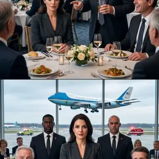 My father thought humiliating me in front of everyone would be the perfect ending to his career. “She’s just a ticket checker,” he joked. “Some people simply never become successful.” Twenty minutes later, Secret Service agents were standing behind me, runway crews were waiting for my orders, and Air Force One was descending toward my airport. Dad finally whispered, “Why didn’t you tell me?” I leaned closer. “I did. You just never listened.” Then I opened the file containing his $142,000 consulting application.
