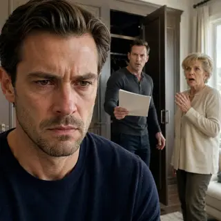 My daughter came home covered in bruises, and my mother-in-law pointed at me, screaming, “He did this! Divorce him before he hurts her again!” My husband pretended to leave on a business trip—but secretly hid inside the wardrobe. Hours later, he witnessed who was really hurting our daughter. He stepped out shaking, holding a document in his hand. “Mom,” he said coldly, “you should read this.” Her face turned white—and that was when my revenge truly began.