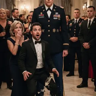 Three days after bringing our newborn twins home from the military hospital, my husband handed me divorce papers, sneering: "My billionaire boss is moving in. Freeze outside with your brats!" His mother pushed us into the snow. Six months later, at the Pentagon's annual defense gala, he arrogantly approached his CEO’s table—only to collapse in horror when he saw me in full General regalia, seated at the head of the command board...