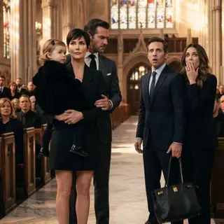 One day before our wedding, my fiancé smirked: "Your stepsister is pregnant with my baby, I'm marrying her instead." Years later at my father’s funeral, he mocked: "Thirty-nine, alone, childless... still bitter?" Before I answered, the heavy chapel doors flew open. A billionaire titan everyone in the city recognized walked in holding our two-year-old daughter's hand. My stepsister dropped her designer bag in absolute terror as he kissed my cheek...