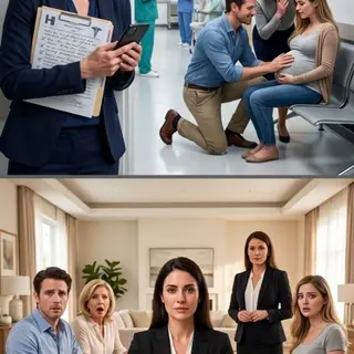 “You can’t destroy him—he’s going to be a father!” my mother-in-law screamed after I froze the company accounts and exposed their scheme. I calmly placed one medical report on the table. “Yes,” I said. “And so am I.” My husband stared at the words six weeks pregnant, while his mistress realized he had lied to both of us. But that wasn’t the most devastating document on the table. The next one would take away everything they thought they owned.