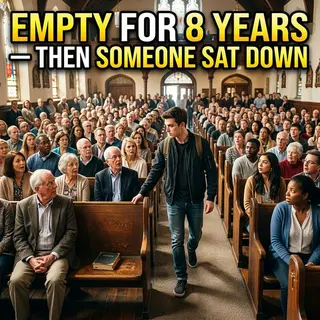 The Last Row Was Always Empty. Then Someone Sat Down.