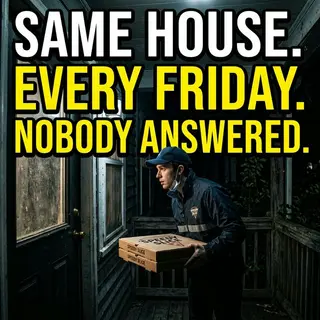 He Delivered Pizza to the Same House Every Friday. Nobody Answered the Door.