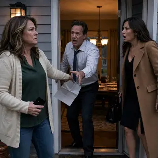 “Damon, you said she wouldn’t be home.” My husband’s mistress said it on my porch after I texted her from his phone and invited her over. I set three plates, three glasses, and watched his face collapse. Then she mentioned a secret apartment. That night, I remembered a $38,400 home-equity statement I never authorized. The affair was just beginning.