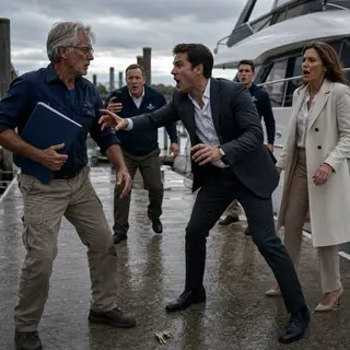 The “Maintenance Man” at a $6.8 Million Marina Had a Secret His Son Never Expected