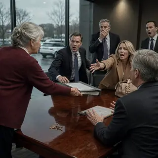 She Was Treated Like a Forgotten Bookkeeper Until One Bank Meeting Exposed Who Still Controlled the Family Business