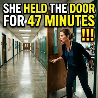 The Teacher Held the Door Open for 47 Minutes. Nobody Understood Why.