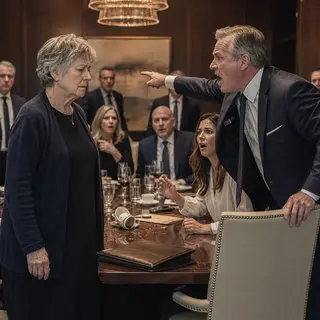 The Quiet Woman at the End of the Million-Dollar Dinner Table Had Been Carrying a Secret for Decades