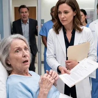 The moment I was rushed into the hospital, weak and barely conscious, I expected nothing but humiliation from the daughter-in-law I had always despised. Then the nurses suddenly stood at attention when she walked into my room. “Why is the director here?” I froze. My daughter-in-law looked at me calmly and whispered, “Because this hospital belongs to the woman you never respected.” That was when I realized I had made a terrible mistake.