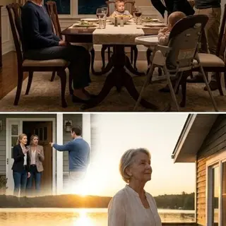 “Move into the garage—or get out!” my daughter snapped across the dinner table. I stared at her, realizing the home I had paid for, raised her in, and protected for twenty-seven years was suddenly “hers.” I quietly packed three suitcases and walked away. What she didn’t know was that I had already transferred the house into a trust—and within days, she would discover who truly owned it.