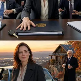 MY BILLIONAIRE GRANDFATHER LEFT MILLIONS TO EVERYONE. I ONLY GOT A USED CAR. MY DAD SMILED. MY BROTHER LAUGHED. I SAID NOTHING. THE GPS HAD ONE SAVED ADDRESS NAMED “HOME.” CURIOUS, I DROVE THERE. IT LED TO A MOUNTAIN OVERLOOK. AN OLD MAN WAS WAITING FOR ME...