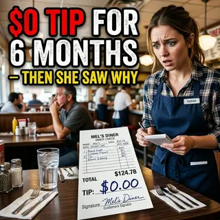 The Waitress Got the Same $0 Tip for Six Months. Then She Saw Why.
