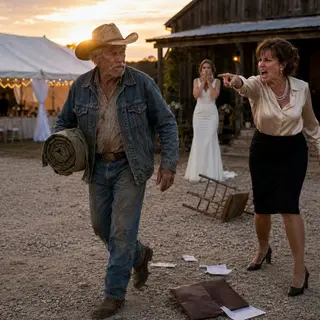 They Made the 71-Year-Old Ranch Hand Sleep in the Tack Room During Her Family's $7 Million Wedding — He Owned the Ground Their Tent Was Standing On