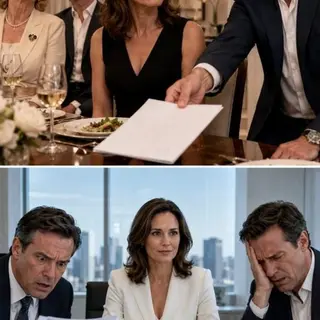“My money paid for this house, Claire. Don’t confuse comfort with ownership,” my husband sneered before sliding divorce papers across the dinner table. Everyone watched, waiting for me to break. I didn’t. Three hours earlier, a lawyer had called to tell me I’d inherited $75 million. Ethan thought he was throwing away a worthless wife. He had no idea his own lawyer was about to discover exactly what he’d lost...
