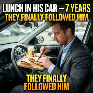 He Ate Lunch in His Car Every Day for 7 Years. His Coworkers Finally Found Out Where He Went.