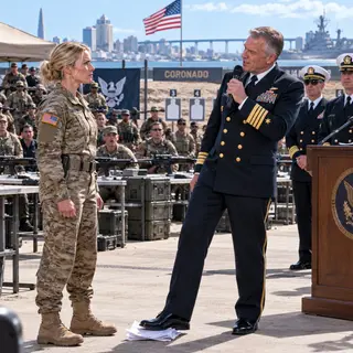 “Pick it up, darling.” The admiral ground my registration paper beneath his boot while hundreds of SEALs, Rangers, Marines, and families watched me bend down. Then he mocked my age, my clothes, and called me “Grandma” over the microphone. Eight seconds later, I put five rounds dead center at five hundred yards. He stopped laughing. I had come for $300,000.