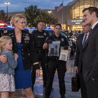 “She’s unstable. Look at her.” The man who followed my eight-year-old daughter into a women’s restroom shouted that while police cuffed him. Later, I found a $5,000 payment to his firm inside my brother-in-law’s car—and a hidden microphone behind my wedding photo. He thought I was a grieving Army widow. Then I locked the door and hit record.