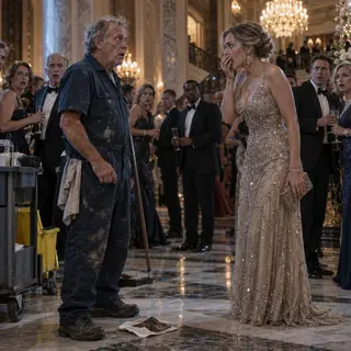 The Janitor Who Owned the $12 Million Gala: How a Lifetime of Humiliation Led to a Royal Flush