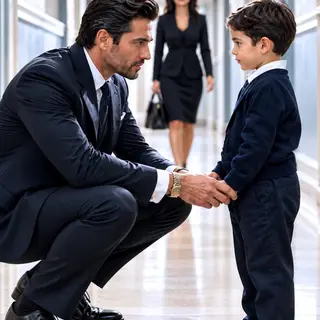 Mafia Boss Thought His Ex Wife Aborted Their Baby… Until He Met a Little Boy Who Called Him “Papa…