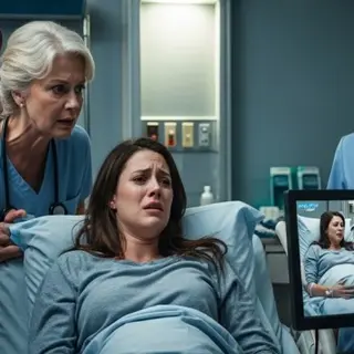 I was in labor when my MIL screamed I was faking it. My husband told me to ignore her. The truth came out when I saw who let her in….