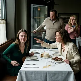 On my birthday, my family never showed up. Confused, I called my mom. She laughed, “Oh, we had more important plans!” I stayed silent and posted a photo of my “amazing birthday party” — with a caption thanking my real family. Hours later, my parents saw it and showed up, furious that I made them look bad.