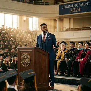 The Student They Expelled Came Back as the Commencement Speaker.