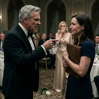Victor Caldwell looked at my navy dress and smirked. “The staff entrance is outside.” My sister laughed softly, pretending not to know me, while three hundred guests watched me burn in silence. I only smiled and touched the leather folder in my clutch. “Enjoy the wedding,” I whispered. Because before the cake was cut, that man would learn exactly who I was.