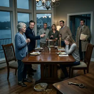 The Widow Everyone Dismissed Held the One Secret That Could Stop a Million-Dollar Lake House