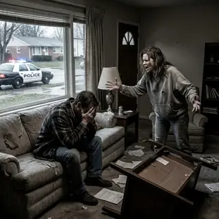 After two brutal years of military service, I came home early and froze—my wife was dragging my Alzheimer’s-stricken mother toward the door. “Throw this useless burden outside,” she snapped, raising her hand. Our bruised maid stepped between them. “Hit me again, but you won’t touch her.” I quietly locked the door and called my attorney. By sunrise, my wife had lost the house, her fortune, and her freedom—while the courageous maid became my mother’s protector, and eventually, my wife.