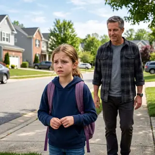 I was only nine when my stepdad whispered, "That man next door is dangerous. I'll protect you." But the security camera he installed wasn't watching the neighbor—it was watching me. The night I finally escaped and knocked on that "monster's" door, I discovered a truth so horrifying it shattered everything I thought I knew... and I had no idea which nightmare I had just walked into.