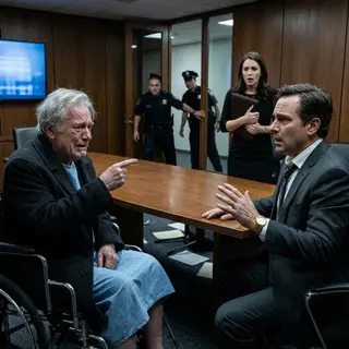 The next time Daniel saw me, I wasn’t outside the gate. I was waiting at the head of the boardroom table. He walked in wearing my watch, with lawyers behind him and arrogance on his face. Then the screen lit up. His own voice filled the room: “I just made sure the brake line failed.” His smile died first. Then came the police. And that was only the beginning.