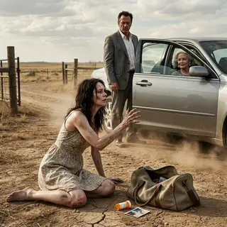 My husband looked me straight in the eyes before driving away. “You’re sick, weak, and barely breathing. Stay here and wait to die,” he said. I watched the dust swallow his car, then whispered, “You just buried yourself instead.” One year later, he returned expecting an inheritance—but what was waiting for him was far more terrifying than revenge.