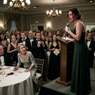 From the first day I entered that house, my mother-in-law refused to call me Clara. “That woman,” she said, snapping her fingers, “bring the coffee.” When I answered, she called me arrogant. When I stayed silent, she called me rude. But the night she forced me to praise her at a charity gala, I stepped onto the stage, looked at five hundred guests, and finally said my own name.