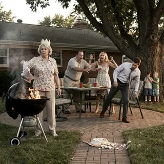 All I wanted was a quiet birthday barbecue in the backyard my late husband and I spent thirty-eight years turning into a home. But before the candles were even lit, my children surrounded me, shouting, “You owe us that inheritance!” I looked at their greedy faces, then at the folder in my hands. “No,” I whispered, tossing the papers into the fire. They screamed—but they hadn’t seen what I burned first.