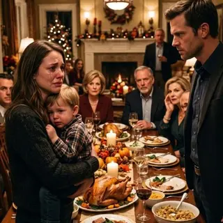 During Thanksgiving dinner, my husband’s family laughed while his mother called me “a burden.” Then my husband looked me in the eye and said, “Apologize, or leave.” I didn’t scream. I packed two suitcases, held my three-year-old son, and booked two one-way tickets overseas. Hours later, their phones wouldn’t stop ringing—because they finally discovered what I had been hiding.