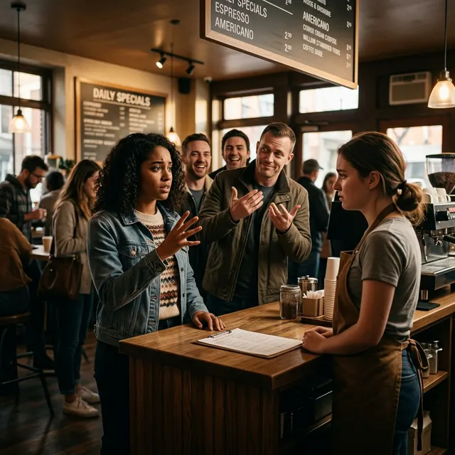 I'm Deaf. A Man Behind Me at Starbucks Said 'Why Can't She Just Talk Like a Normal Person.' The Barista's Response Broke Me.