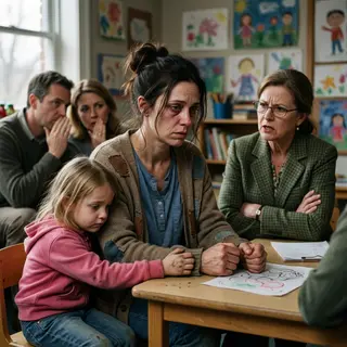 The Teacher Called Me a 'Negligent Mother' at the Parent Conference. She Didn't Know I'd Been Awake for 72 Hours.