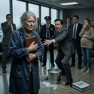 The Grandmother He Humiliated at the Airport Had Been Holding the One Signature He Needed