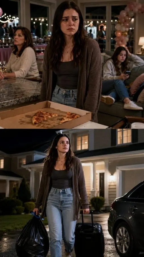 For my sister’s birthday, they threw a backyard bash with catering, fireworks, and a custom cake. For mine? A half-eaten pizza and a “Happy birthday” text at 9 PM. When I looked hurt, my mom said, “You’re too old for fuss.” I nodded, took the trash out—and never came back. The next morning, my aunt called, panicked: “Why won’t anyone tell me where you went?”