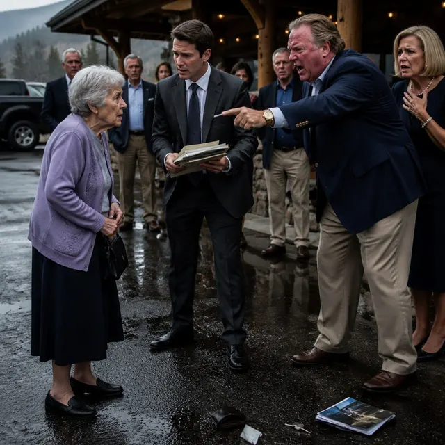 The Widow Everyone Ignored at the Mountain Resort Was Holding the One Paper That Changed Everything